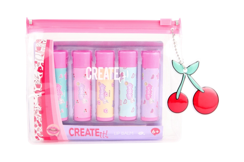 sada balzámů na rty v pouzdře 5 ks create it!