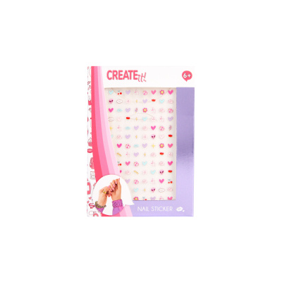 samolepky na nehty create it! pro děti
