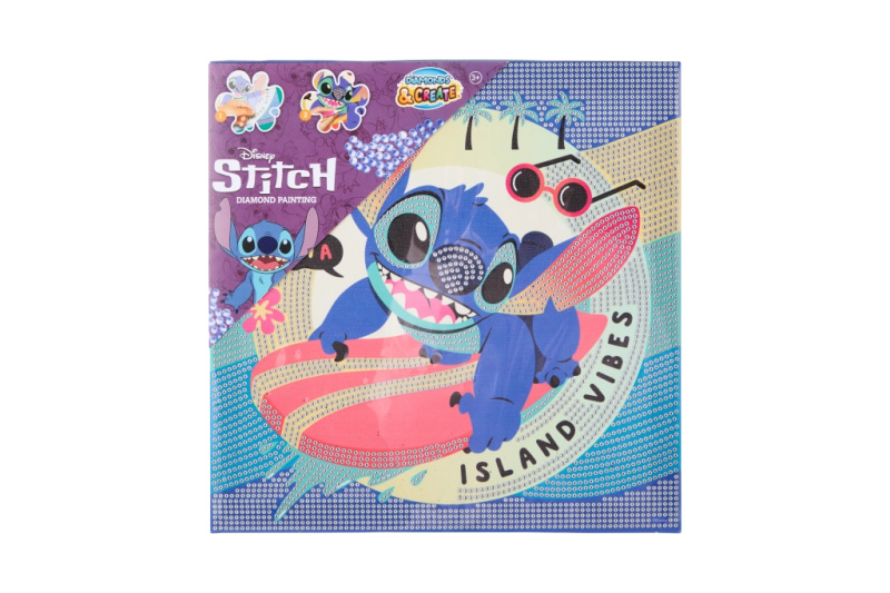 Diamantové malování na plátno XL s motivem DISNEY STITCH