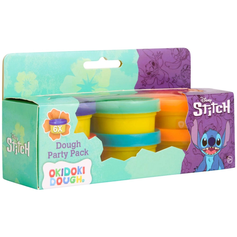 Modelovací plastelína Disney Stitch – sada 6 barev