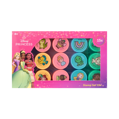 Sada razítek DISNEY Princezny – 15 ks