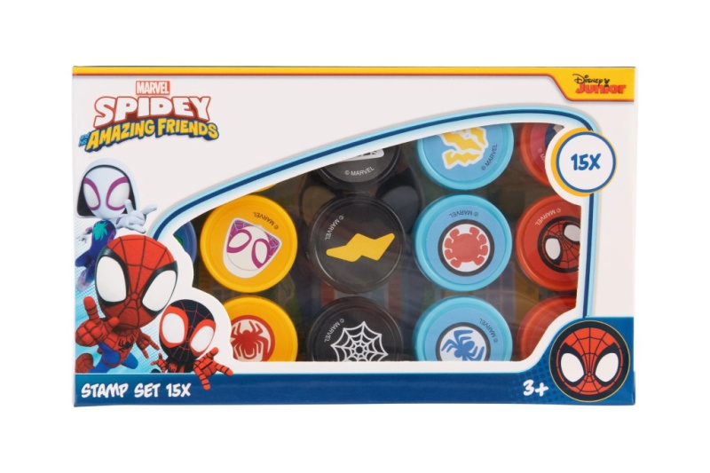 sada razítek MARVEL Spidey a jeho úžasní přátelé – 15 ks