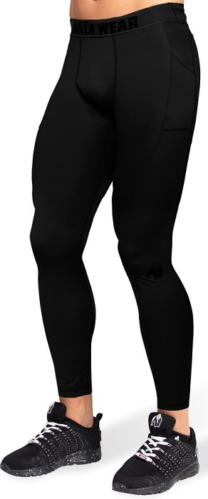 Gorilla Wear Pánské legíny Smart Tights Black - S