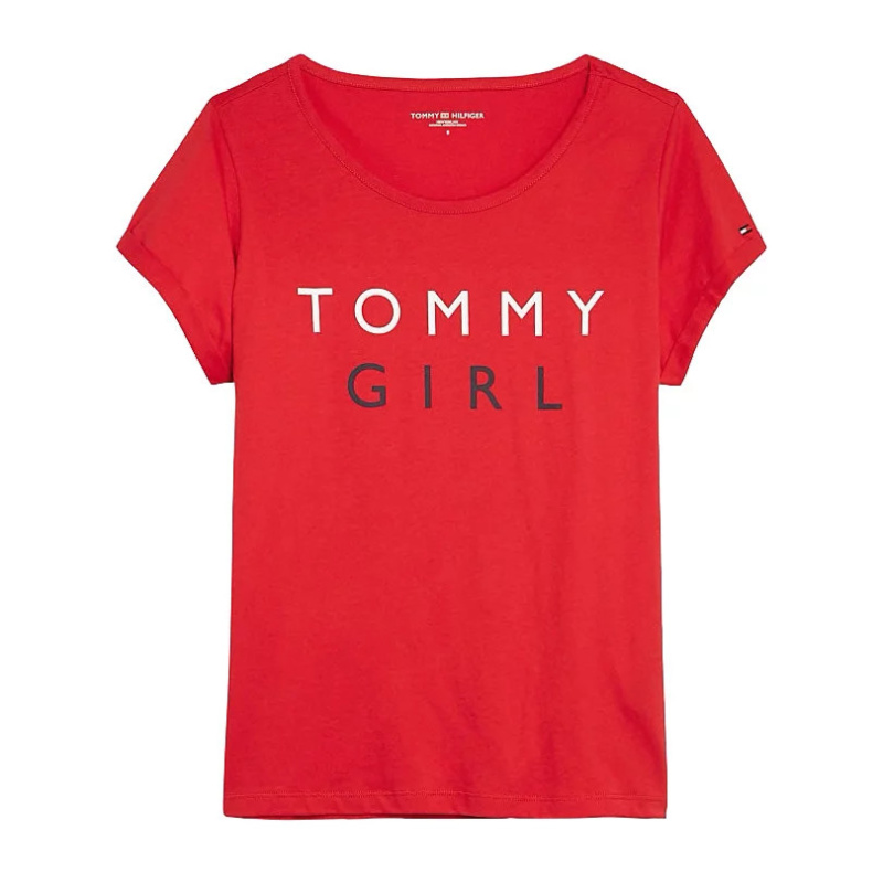 Dámské Tričko s krátkým rukávem UW0UW01619-611 - Tommy Hilfiger M