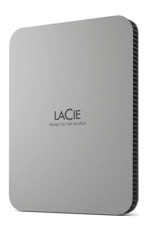 LaCie Mobile Drive 2TB, stříbrná Stříbrná