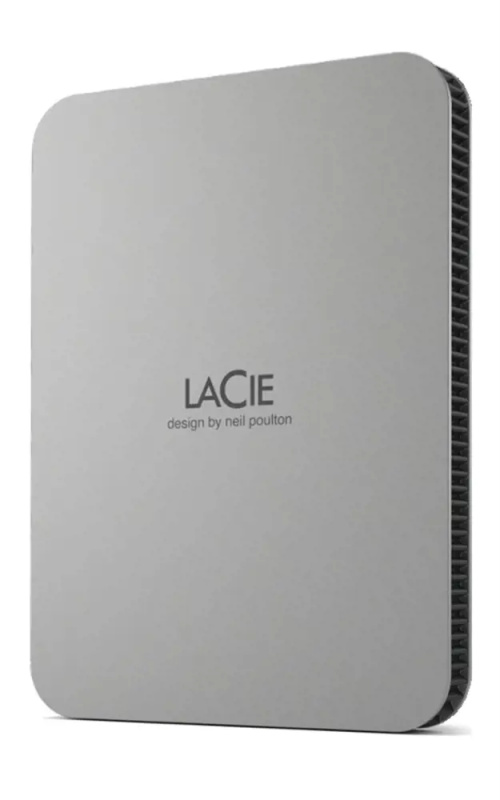 LaCie Mobile Drive 5TB, stříbrná Stříbrná