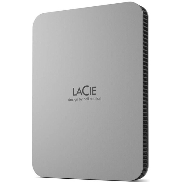 LaCie Mobile Drive 5TB, stříbrná Stříbrná