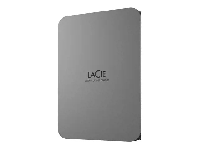 LaCie Mobile Drive Secure 5TB, stříbrná Stříbrná