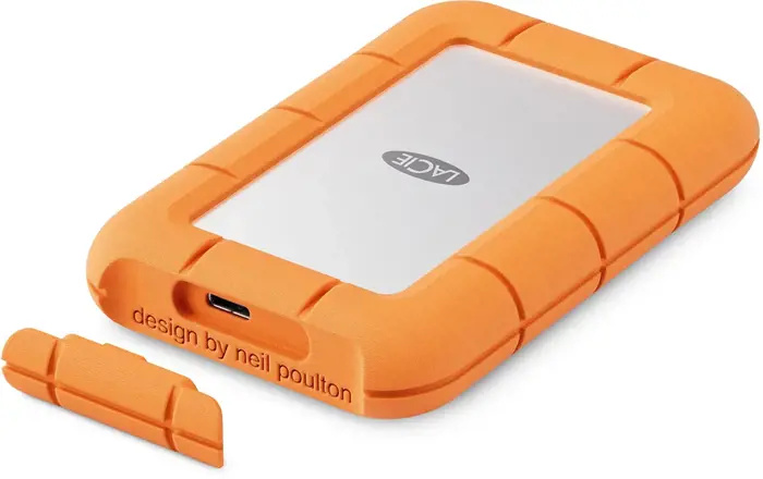 LaCie Rugged 4TB externí 2.5" SSD oranžový STMF4000400 Oranžová