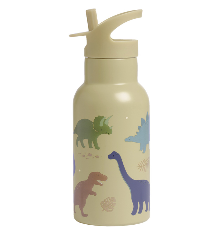 Nerezová láhev na pití Dinosauři