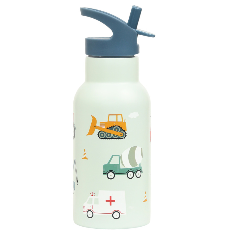A Little Lovely Company Nerezová lahev na pití 500 ml – Vozidla