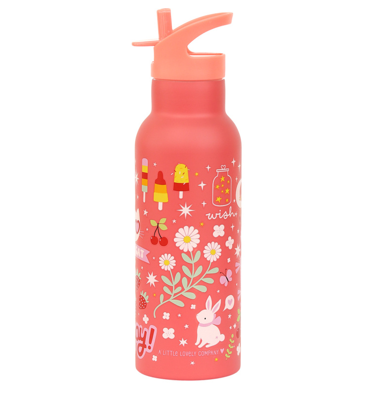 A Little Lovely Company Nerezová lahev na pití 500 ml – Zábava