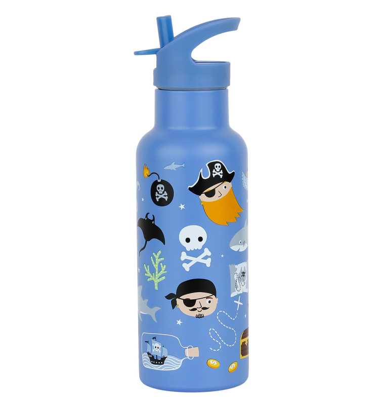 Nerezová láhev na pití Piráti 500 ml