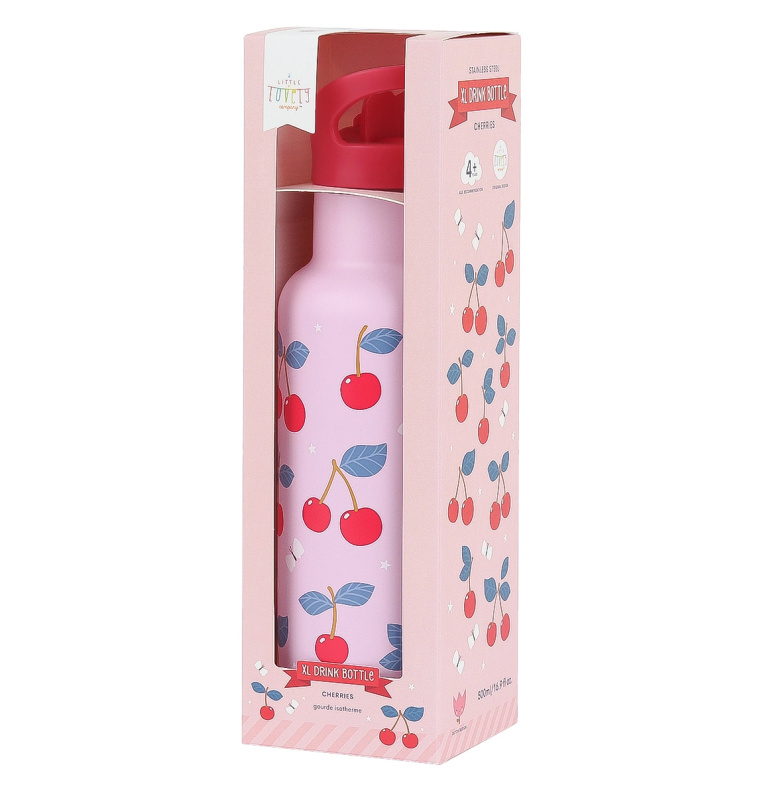 Nerezová láhev na pití Třešně 500 ml