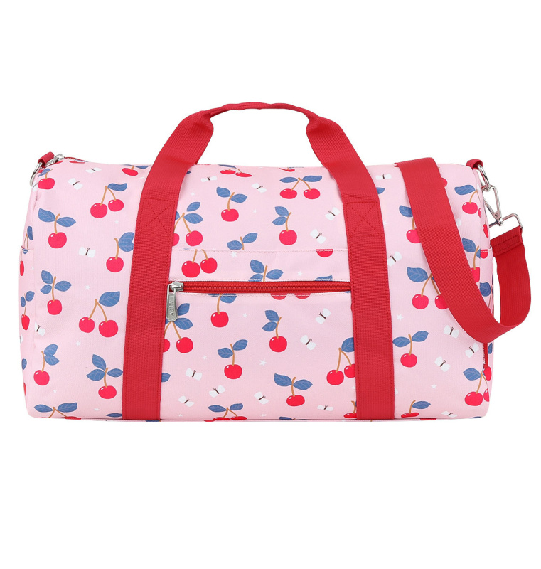 A Little Lovely Company - dětská cestovní taška s motivem třešní
