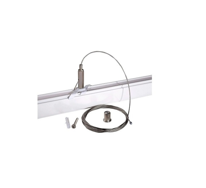 Lankový závěs LEDVANCE TRACKLIGHT WIRE SUSP EZCLICK 5M WT PWGR