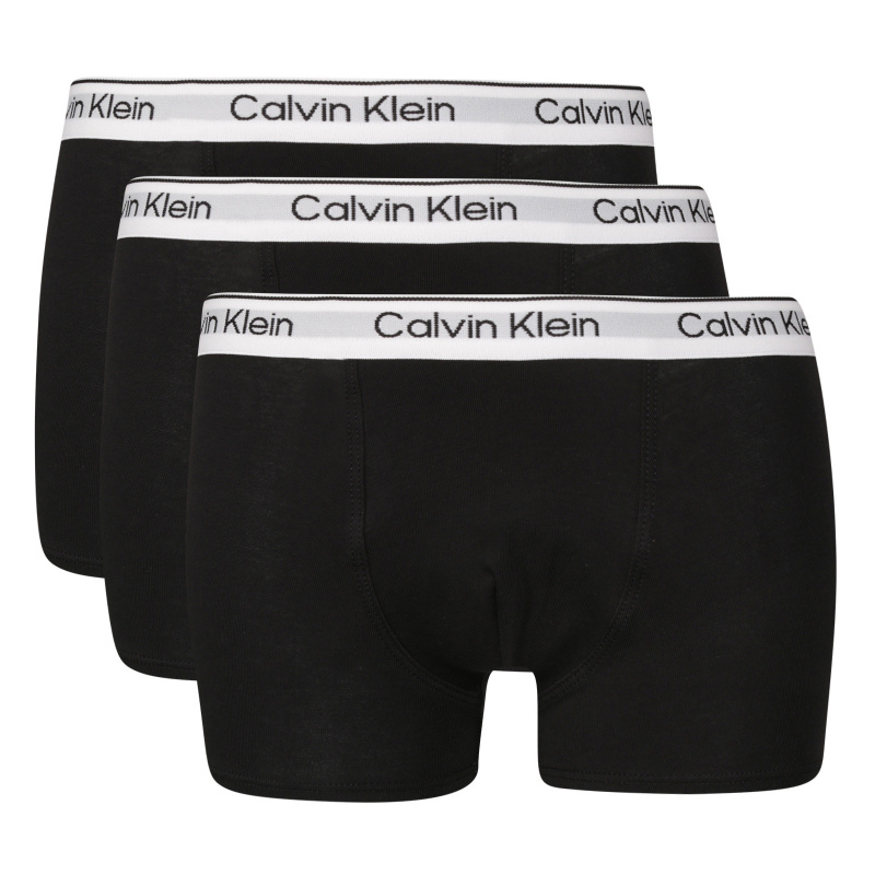 3PACK dětské boxerky Calvin Klein černé (B700507-0R8) 10-12 let, trenky / trenýrky