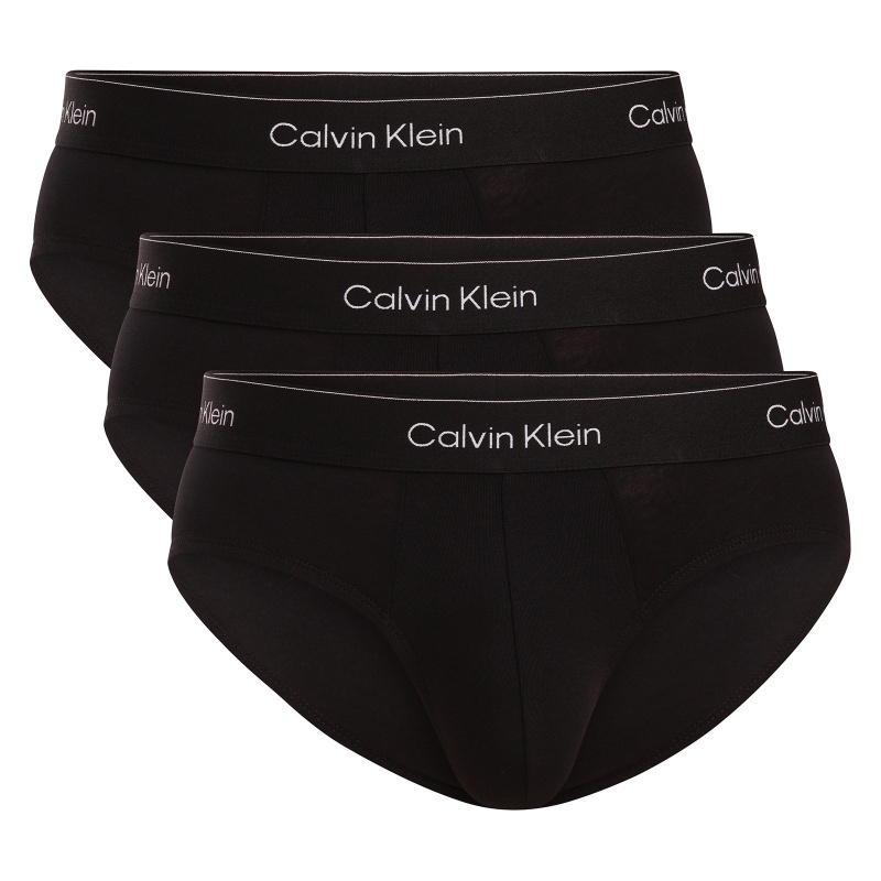 3PACK pánské slipy Calvin Klein černé (NB4388-TM6) 4XL