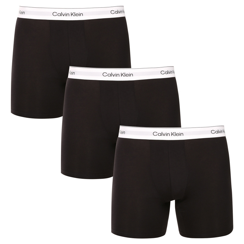 3PACK pánské boxerky Calvin Klein černé (NB4394-UB1) 4XL, trenky / trenýrky