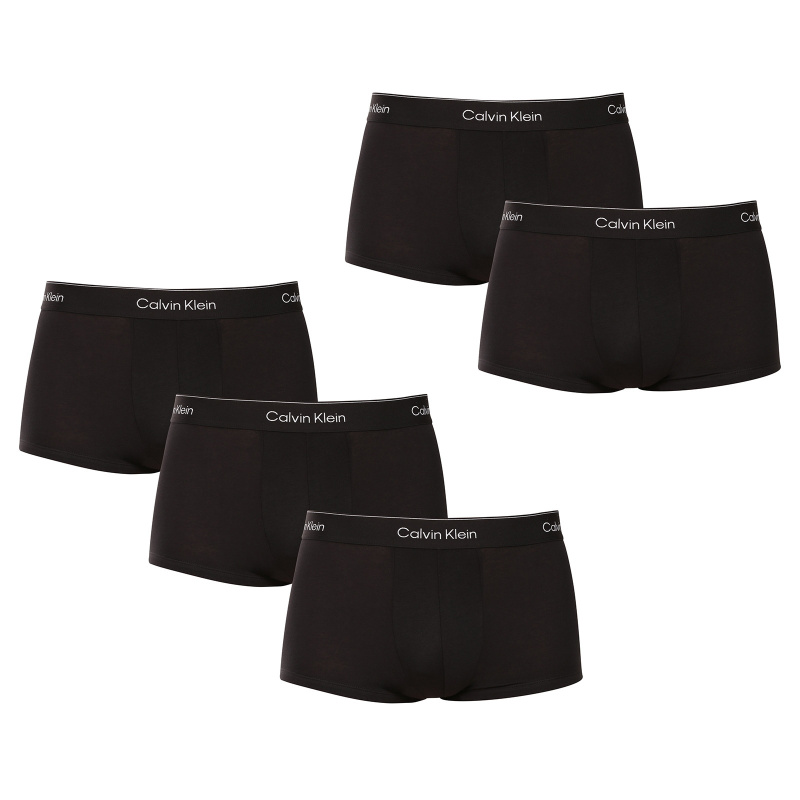 5PACK pánské boxerky Calvin Klein černé (NB4390-TM6) L, trenky / trenýrky
