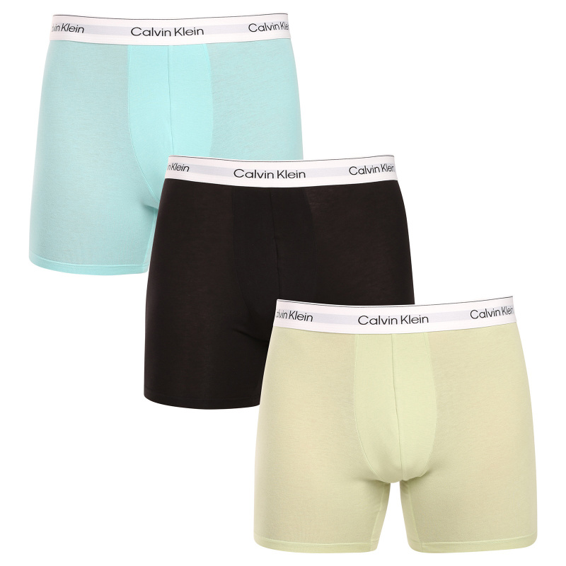 3PACK pánské boxerky Calvin Klein černé (NB4394-VQX) L, trenky / trenýrky