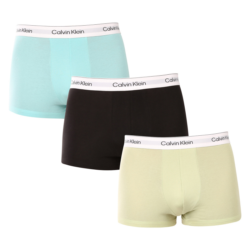 3PACK pánské boxerky Calvin Klein vícebarevné (NB4392-VQX) XL, trenky / trenýrky