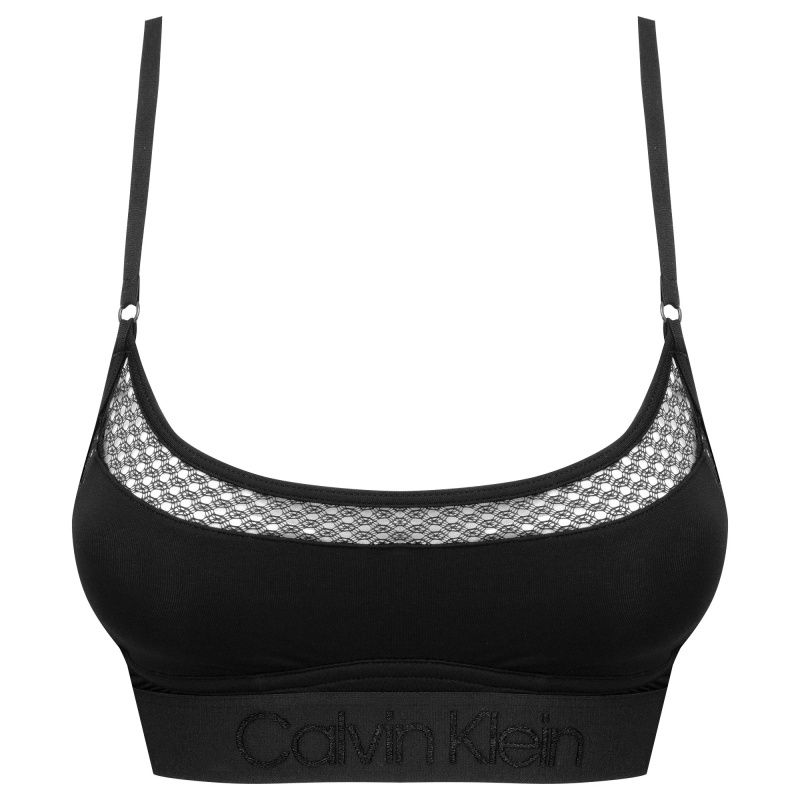 Dámská sportovní podprsenka QF5465E-001 - Calvin Klein S