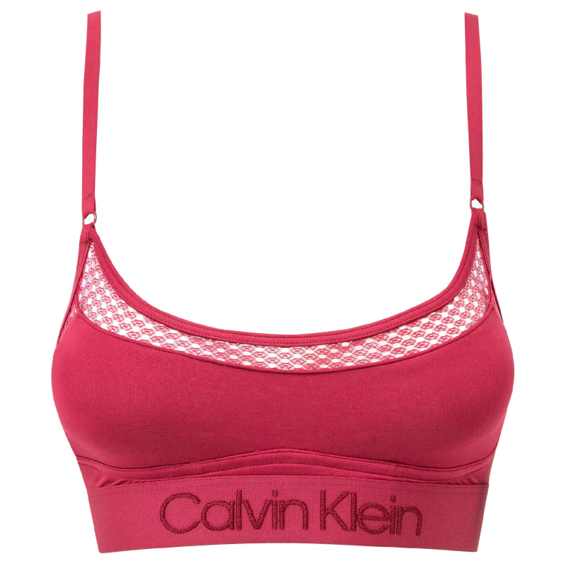 Dámská sportovní podprsenka QF5465E-2XV - Calvin Klein S