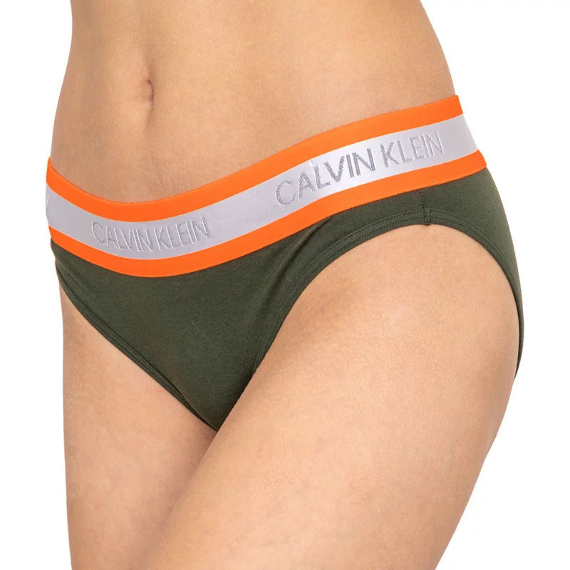 Kalhotky QF5460E-FDX khaki - Calvin Klein khaki M