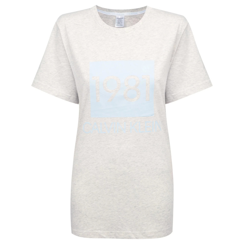 Dámské Tričko s krátkým rukávem QS6343E-OW5 - Calvin Klein L