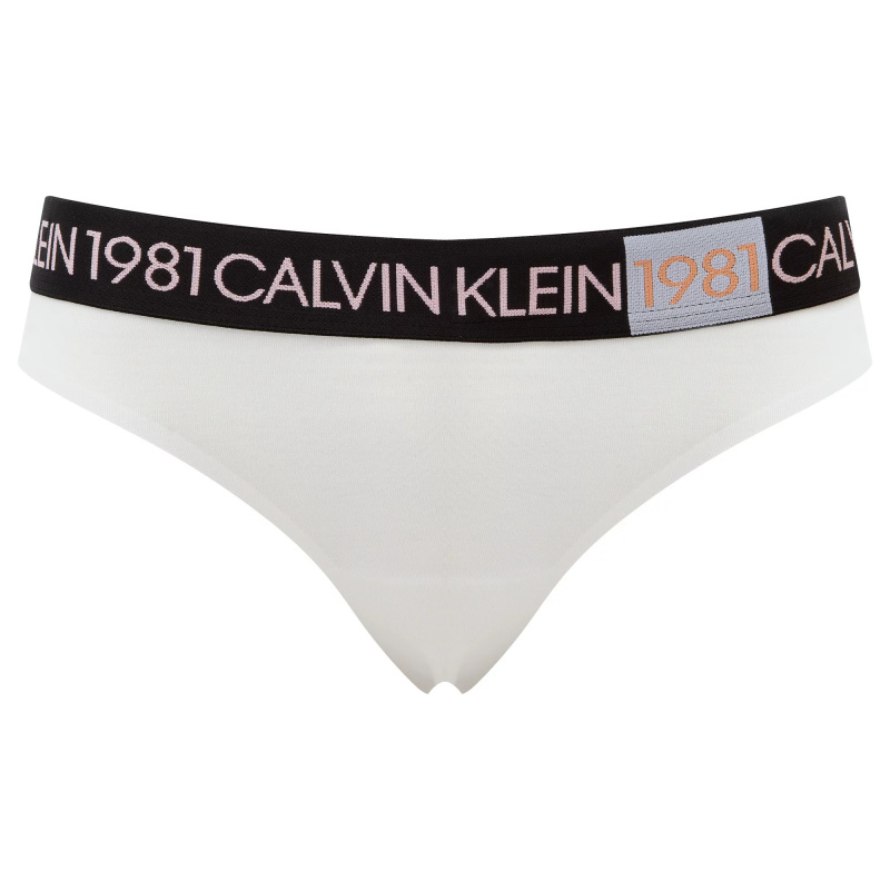 Dámské kalhotky QF5449E-100 - Calvin Klein M