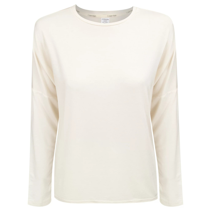 Dámské Tričko s dlouhým rukávem QS6332E-101 - Calvin Klein XS