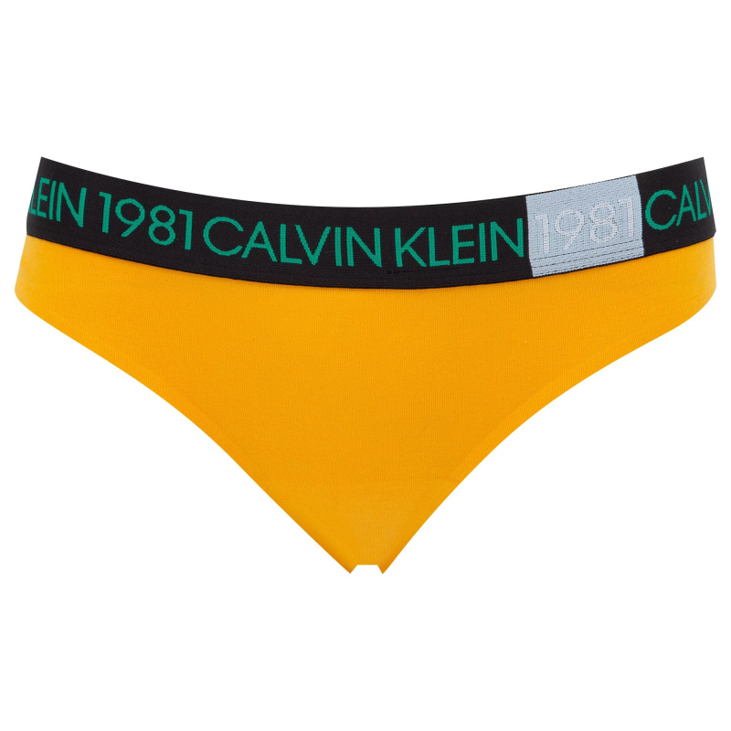 Dámské kalhotky QF5449E-1ZK - Calvin Klein XL