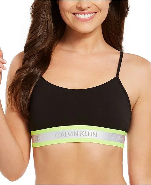 Sportovní podprsenka QF5459E-001 černá - Calvin Klein černá XS