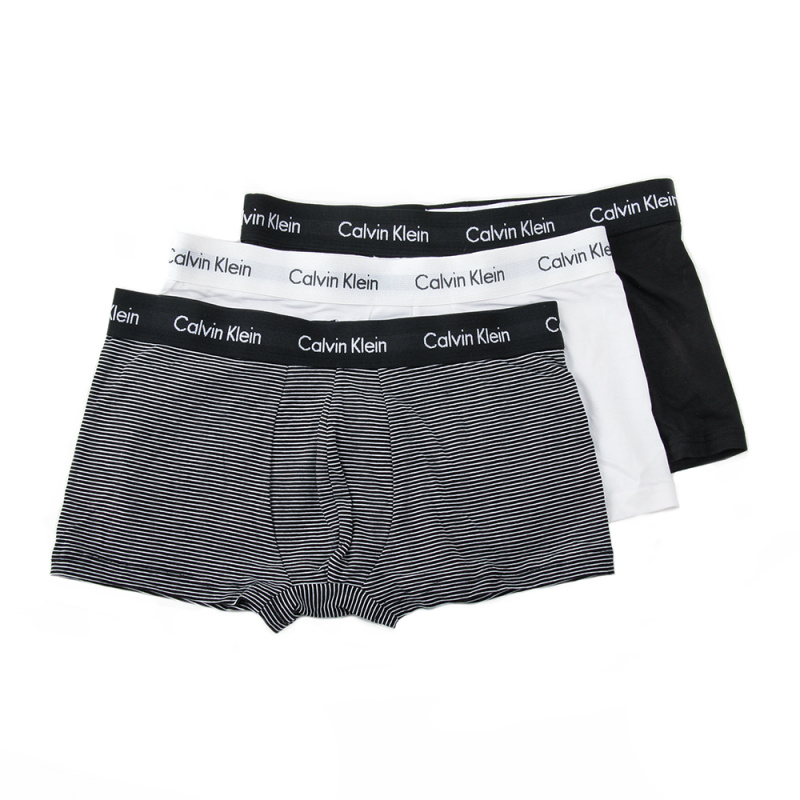 3PACK pánské boxerky Calvin Klein vícebarevné (U2664G-IOT) M, trenky / trenýrky