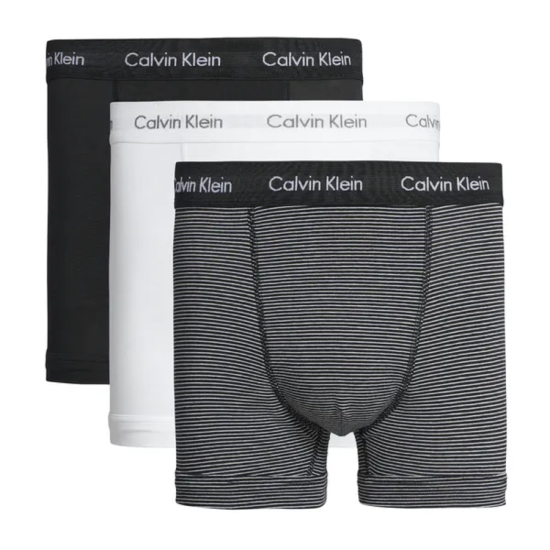 3PACK pánské boxerky Calvin Klein vícebarevné (U2662G-IOT) S, trenky / trenýrky