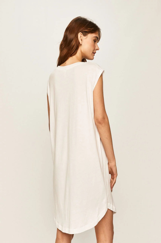Plážové šaty KW0KW01008-YCD bílá - Calvin Klein bílá S