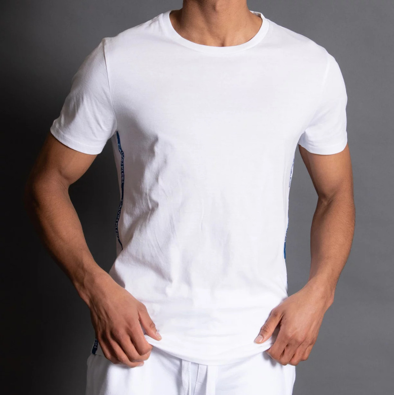 Pánské tričko s krátkým rukávem KM0KM00464-YCD - Calvin Klein XL