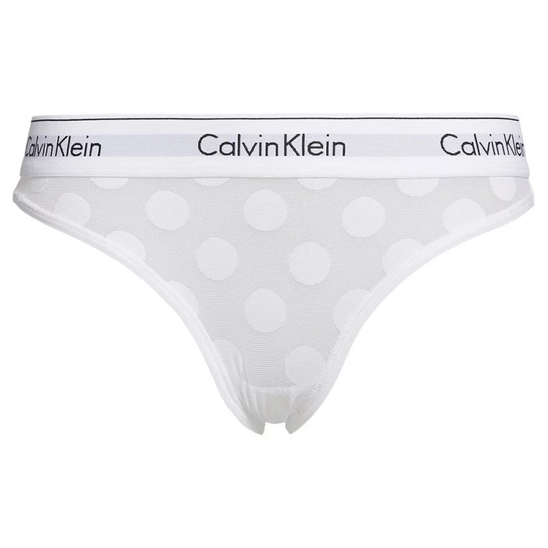 Kalhotky QF5850E-100 bílá - Calvin Klein bílá XL