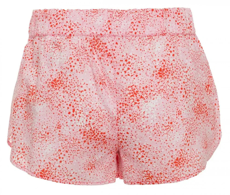 Dámské pyžamo QS6479E-SPN růžovobílá - Calvin Klein růžovo-bílá L