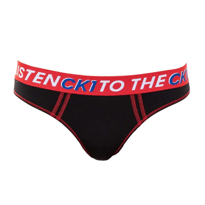 Dámská tanga QF5932E-001 - Calvin Klein M