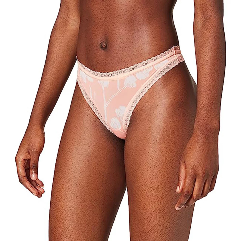 Dámská tanga QD3763E-KTQ - Calvin Klein L