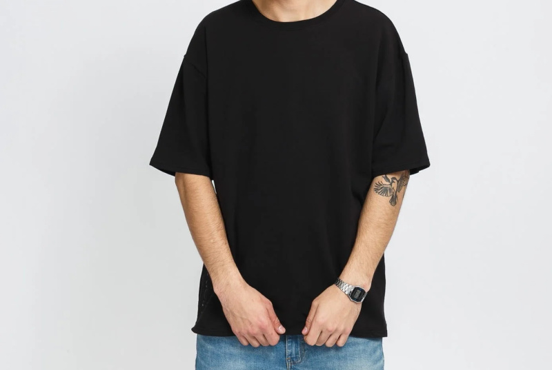 Pánské triko NM2186E - UB1 - Černá - Calvin Klein  černá M