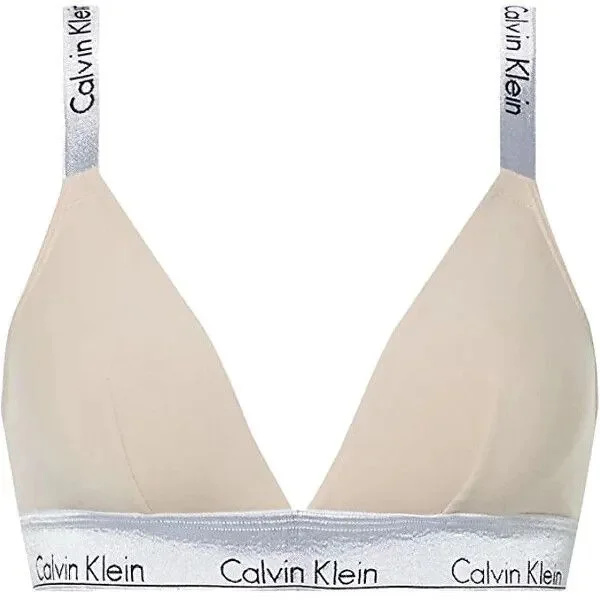 Podprsenka Bralette QF6132E - VJS - Béžová - Calvin Klein L béžová