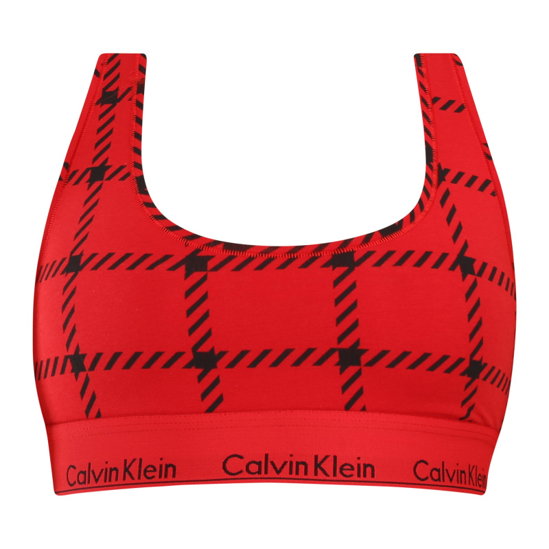 Dámská podprsenka Calvin Klein červená (QF6701E-VGM) S