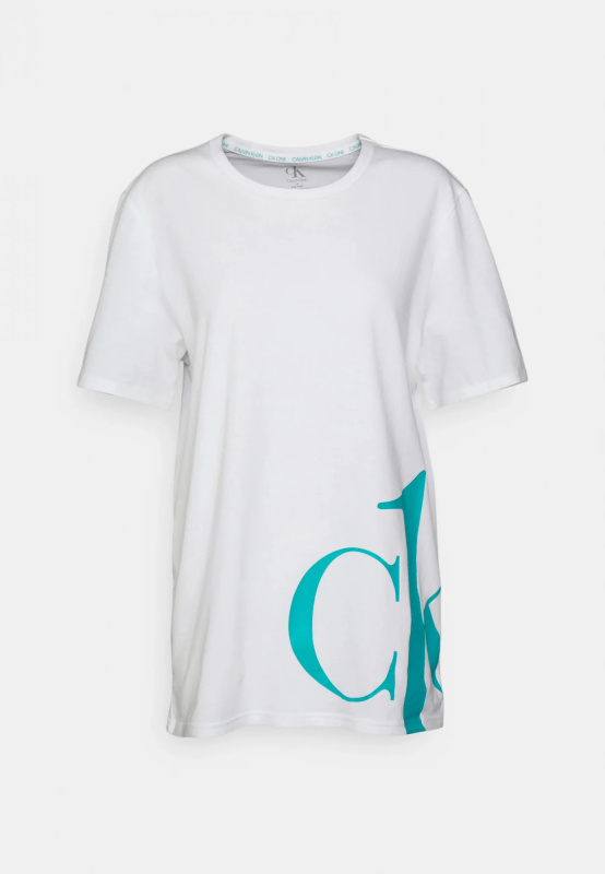 Pánské tričko NM1904E - 1W8 - bílá - Calvin Klein XL Bílá