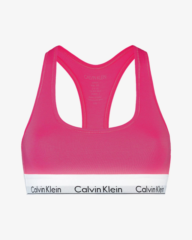 Dámská podprsenka Calvin Klein růžová (QF5490E-VGY) S