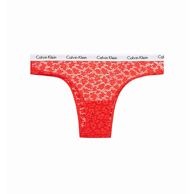 Dámské brazilky Carousel Lace QD3859E-FDD - Calvin Klein L