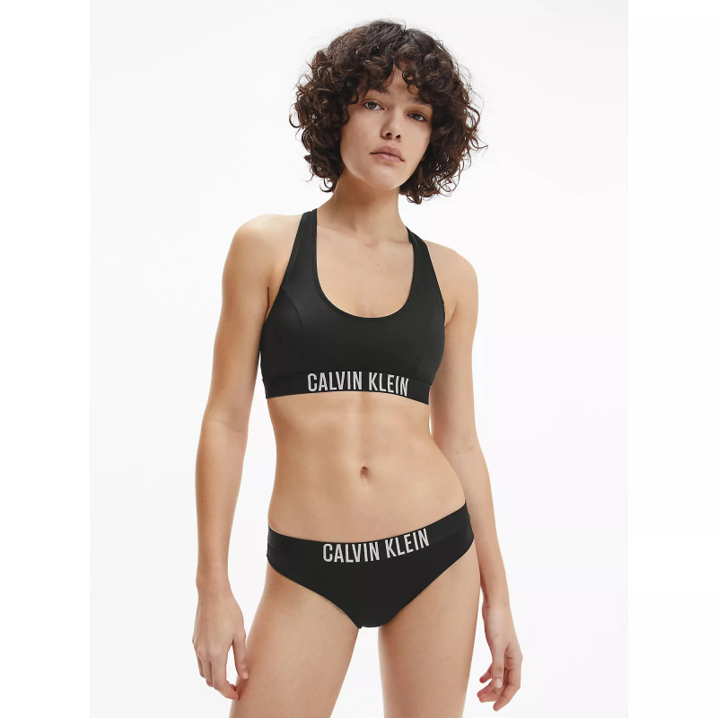 Dámské plavkové kalhotky KW0KW01859 BEH černé - Calvin Klein XS
