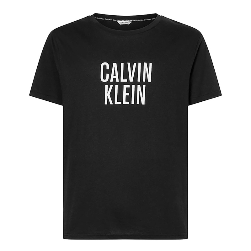 Pánské tričko s krátkým rukávem KM0KM00750-BEH - Calvin Klein M